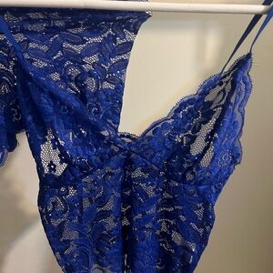 Intimates Sleepwear Sexy Sheer Floral Lace Pajamas Lingerie Set